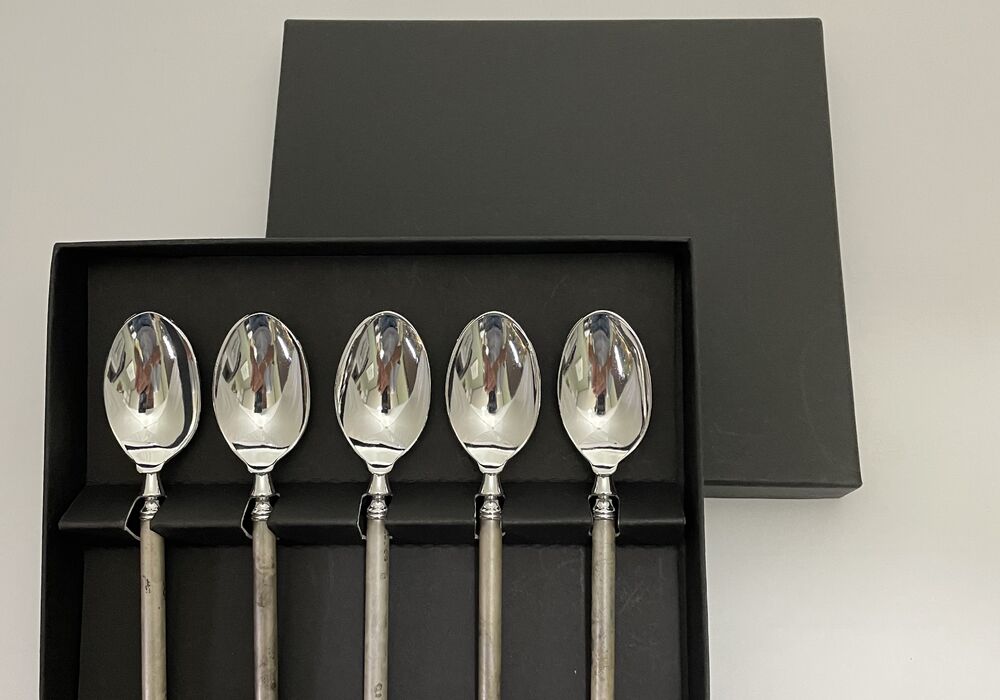 折燕 CS SP 5pcs ANTIQUE SILVER