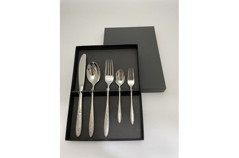 折燕　1人用ディナーセット ANTIQUE SILVER