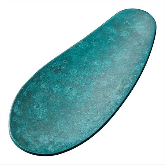 ・・580641770358-1  Japanese tea leaf scoop BLUE_R